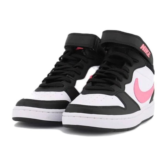 Nike Court Borough Mid 2 GS 'White Sunset Pulse' CD7782-005 - Picture 3 of 12